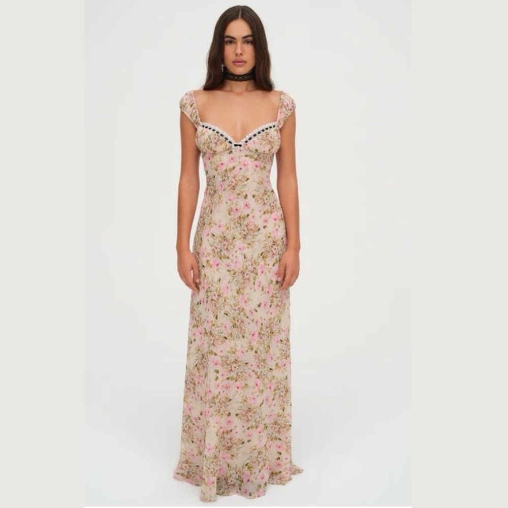 For Love & Lemons Emmaline Maxi Dress